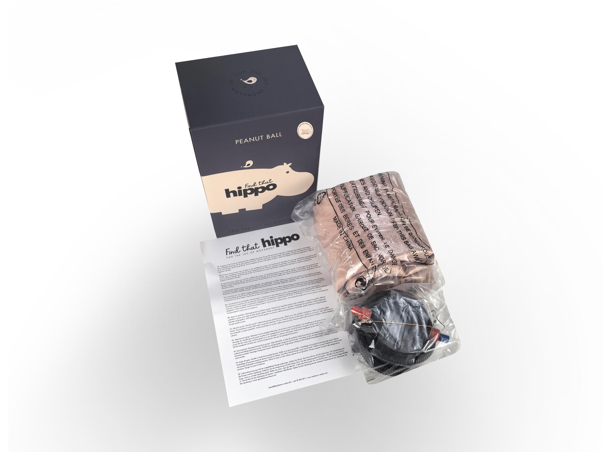 Erdnussförmiger Balanceball – Toskana