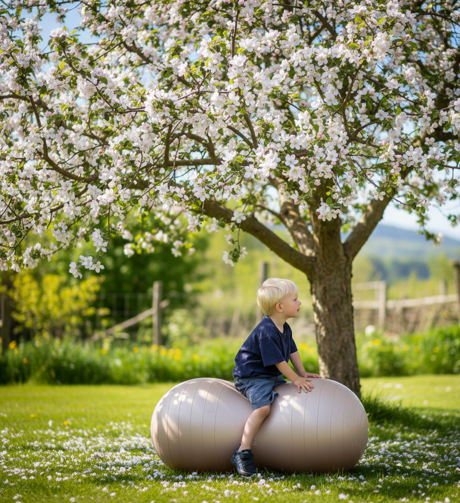 Erdnussförmiger Balanceball – Toskana
