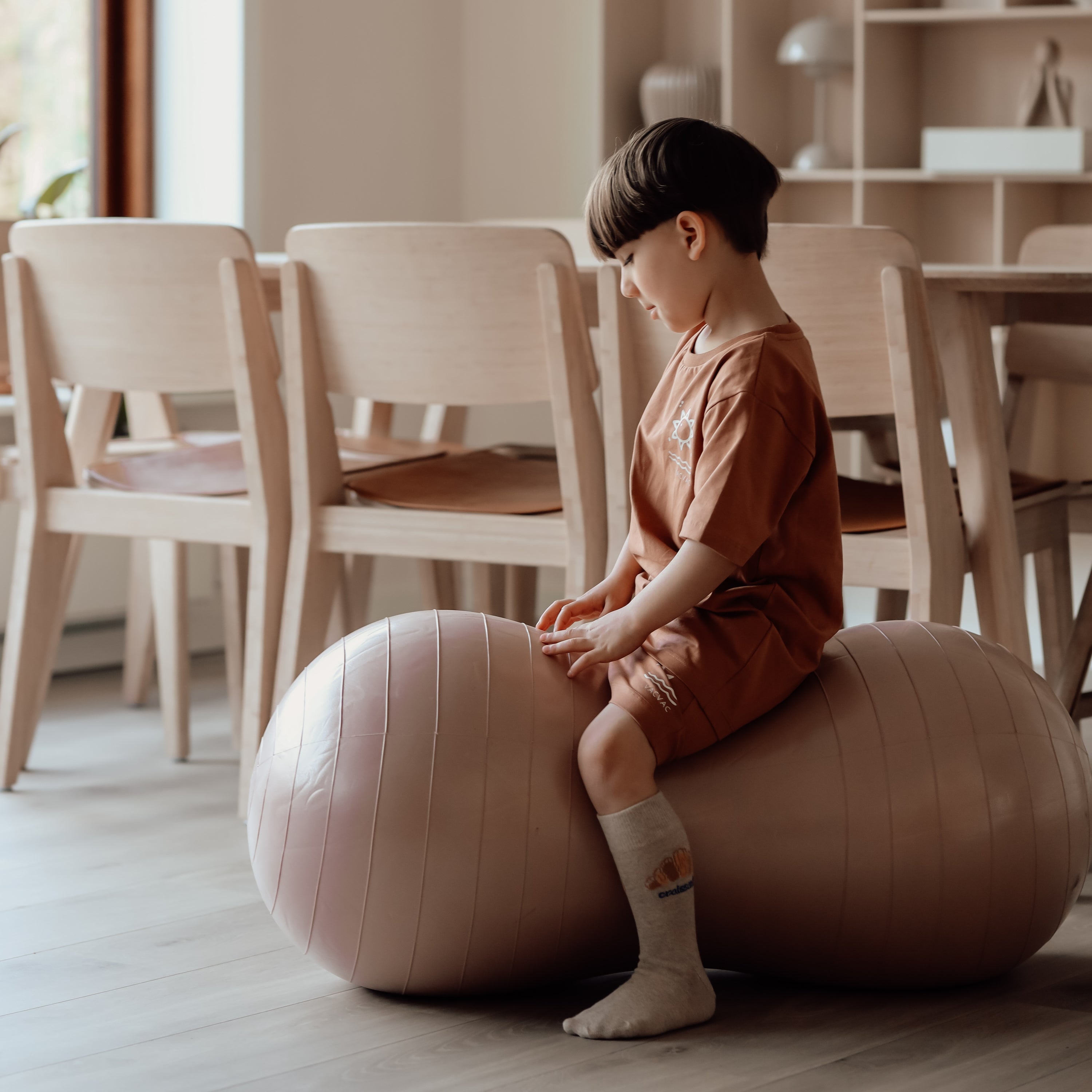 Erdnussförmiger Balanceball – Toskana