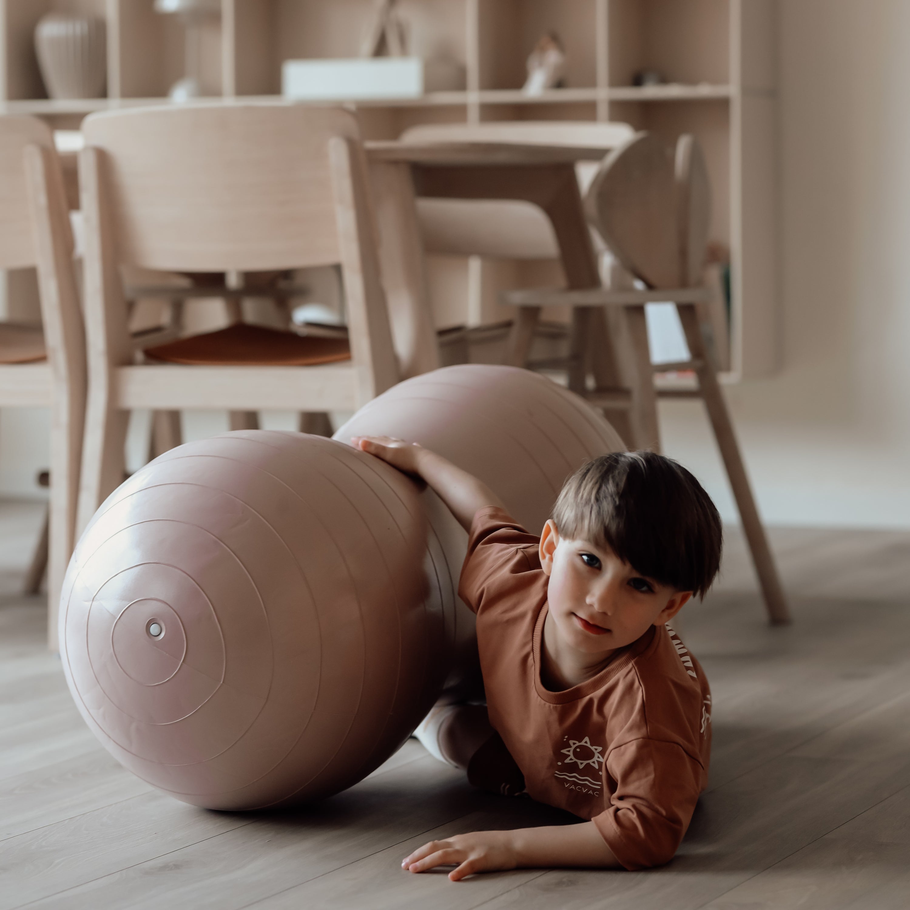 Erdnussförmiger Balanceball – Toskana