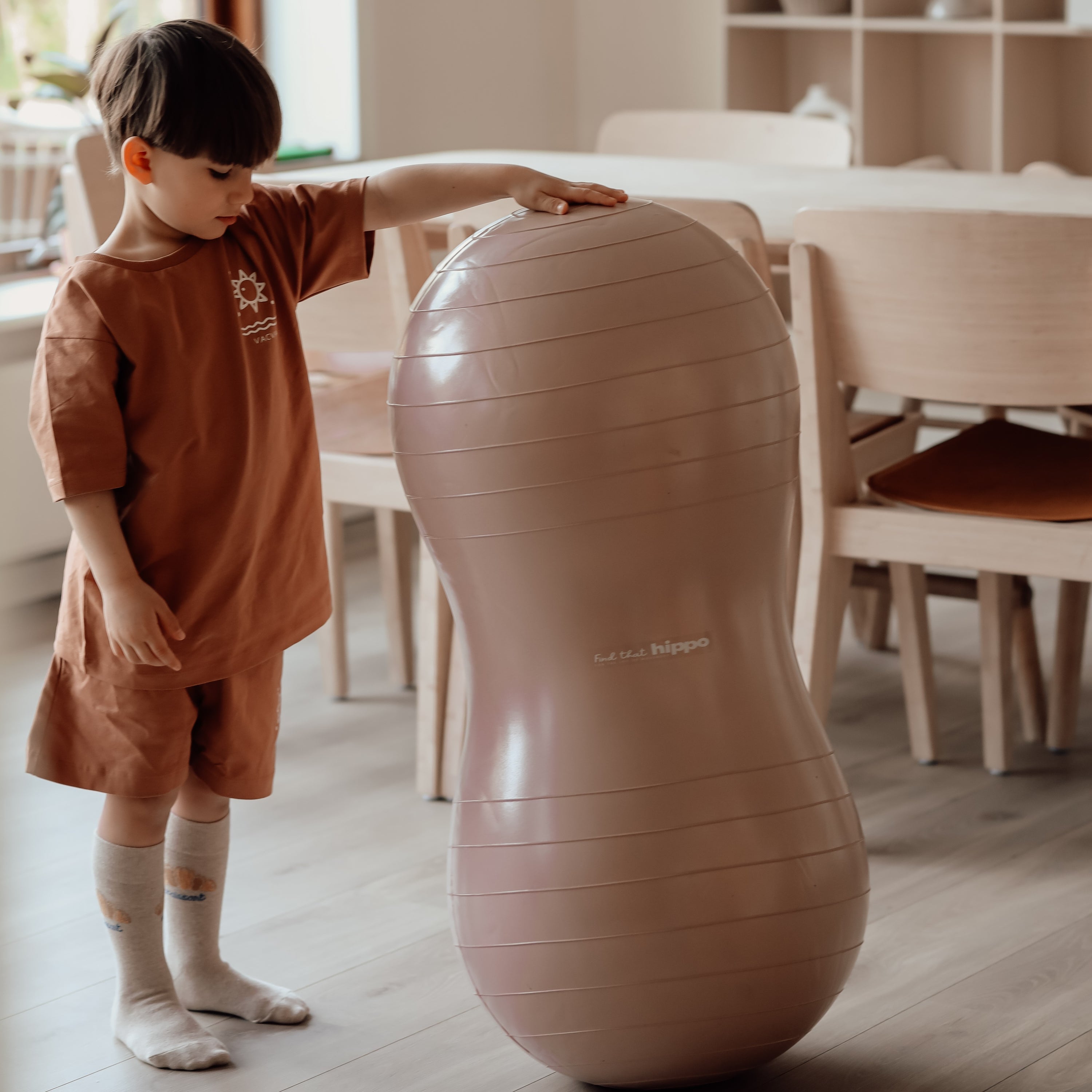 Erdnussförmiger Balanceball – Toskana